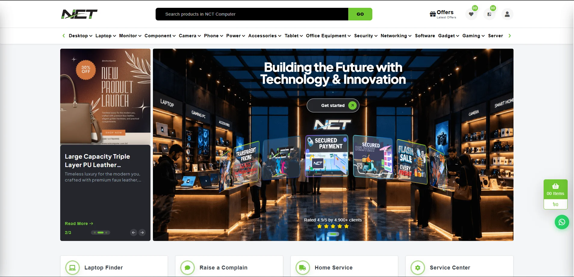 NCT Computer – Multi-Category E-Commerce Platform